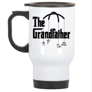 Grandfather Quote Funny Design For Grandpas Stainless Steel Travel Mug