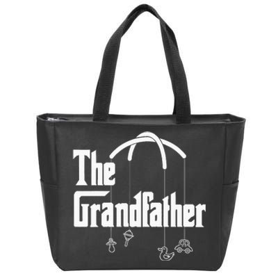 Grandfather Quote Funny Design For Grandpas Zip Tote Bag