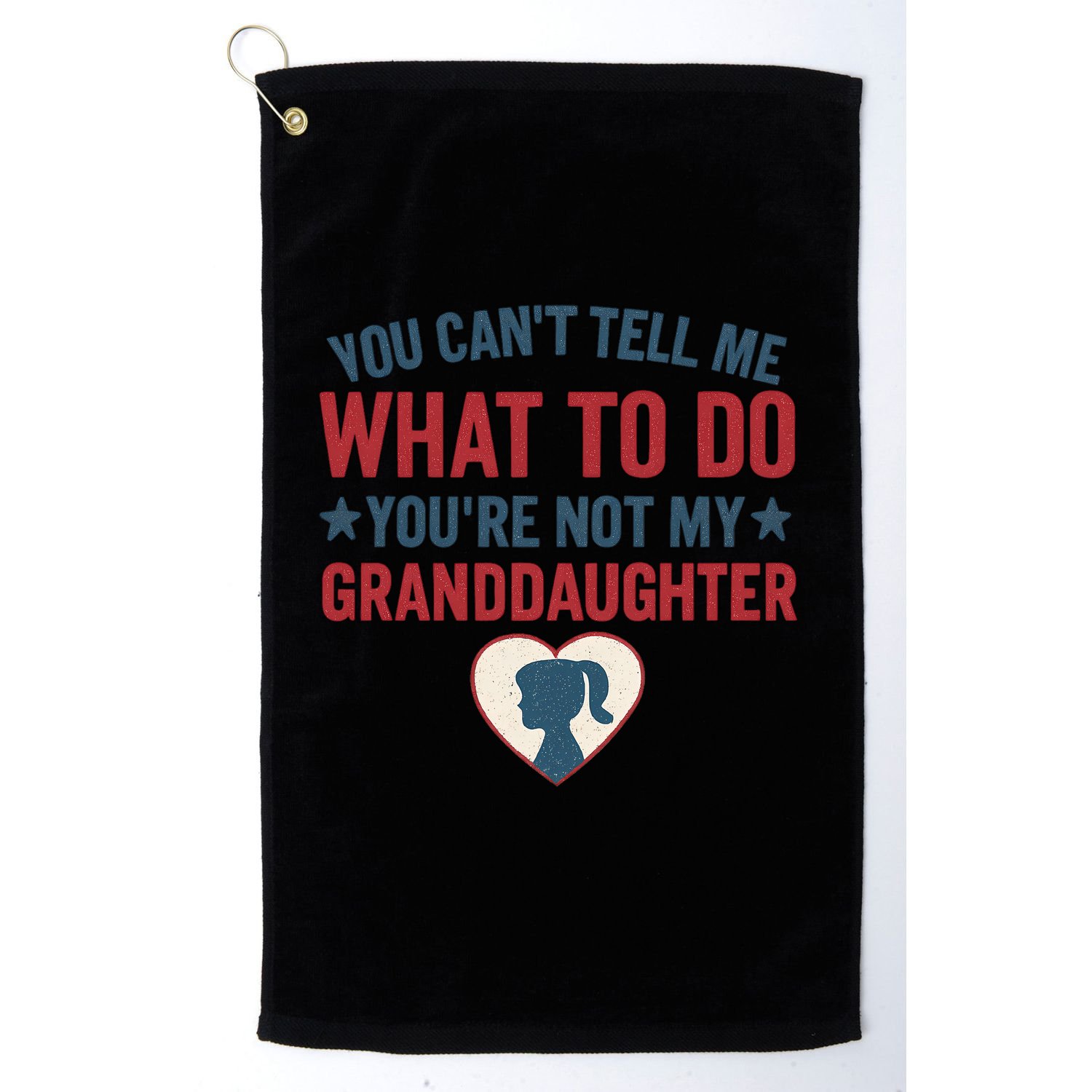 Granddaughter Quote for Father's Day Gifts Golf Towel
