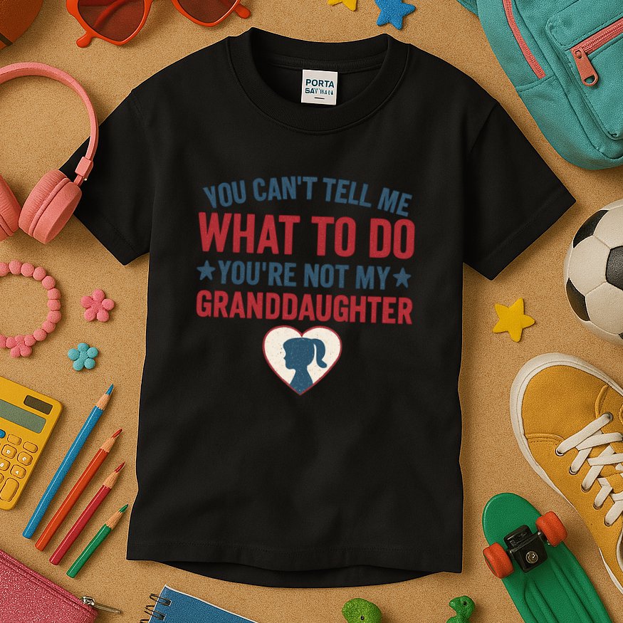 Granddaughter Quote for Father's Day Gifts Kids T-Shirt