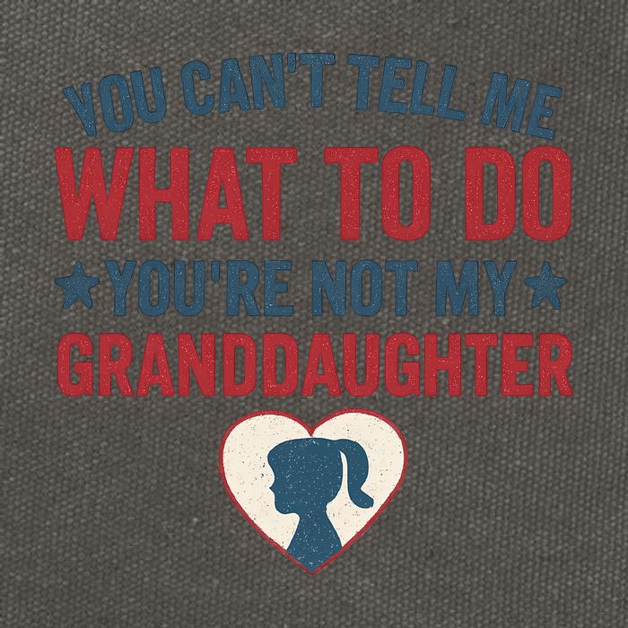 Granddaughter Quote for Father's Day Gifts Cotton Canvas Backpack