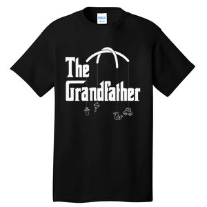 Grandfather Quote Funny Design For Grandpas Tall T-Shirt