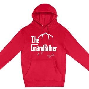 Grandfather Quote Funny Design For Grandpas Premium Pullover Hoodie