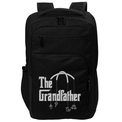 Grandfather Quote Funny Design For Grandpas Impact Tech Backpack