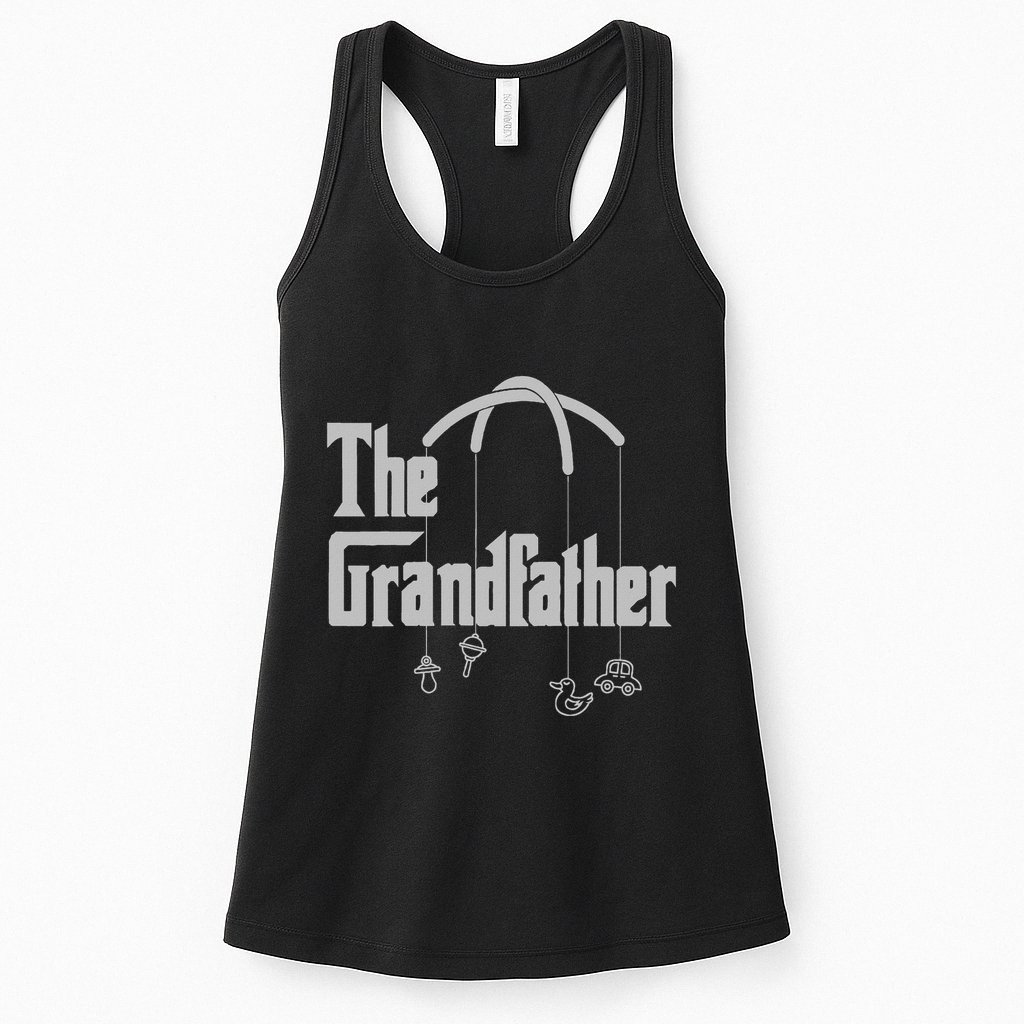 Grandfather Quote Funny Design For Grandpas Womens Tank Top