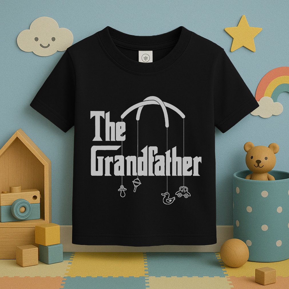 Grandfather Quote Funny Design For Grandpas Toddler T-Shirt