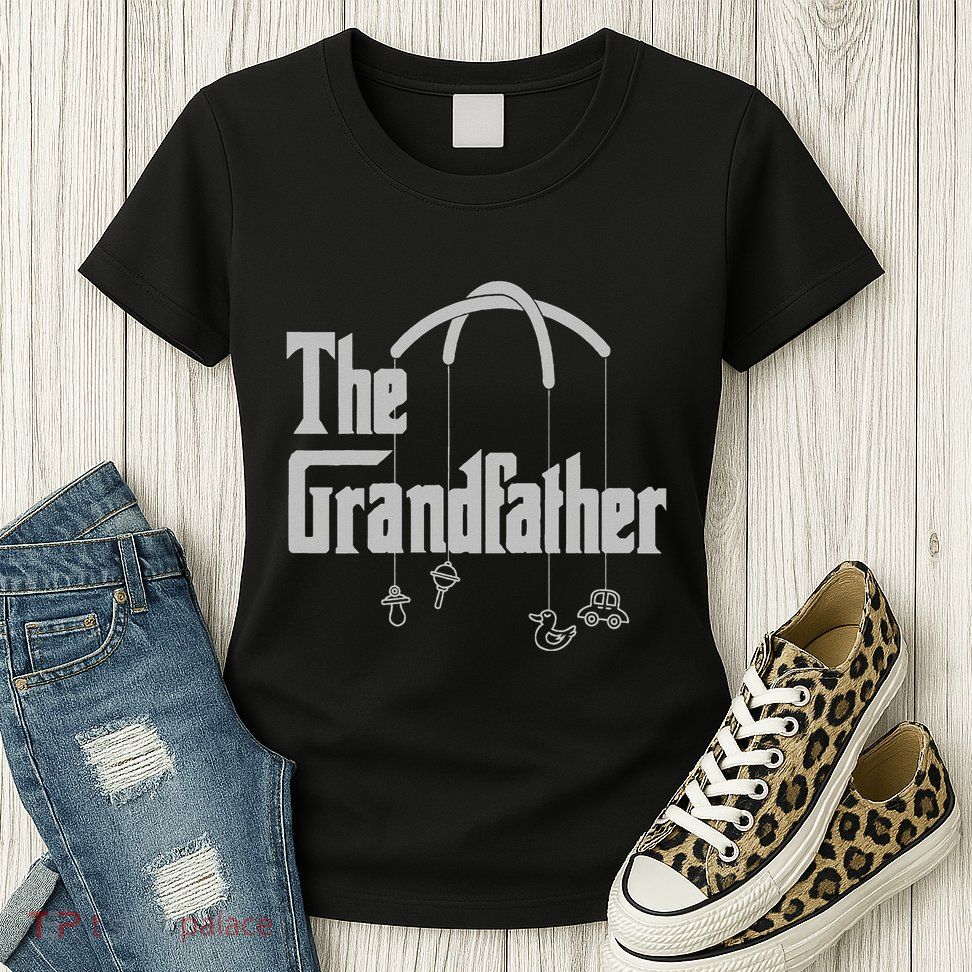 Grandfather Quote Funny Design For Grandpas Womens T-Shirt