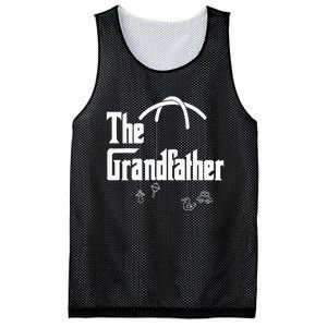 Grandfather Quote Funny Design For Grandpas Mesh Reversible Basketball Jersey Tank