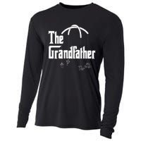 Grandfather Quote Funny Design For Grandpas Cooling Performance Long Sleeve Crew