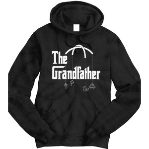 Grandfather Quote Funny Design For Grandpas Tie Dye Hoodie