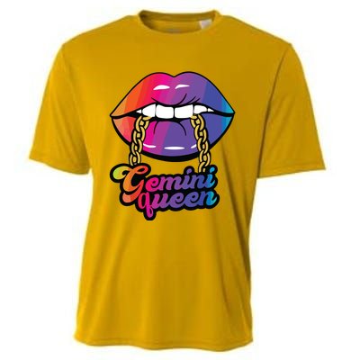 Gemini Queen Funny Cooling Performance Crew T-Shirt