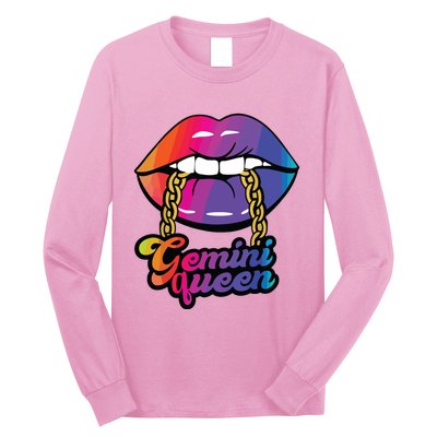 Gemini Queen Funny Long Sleeve Shirt