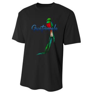 Guatemala Quetzal Performance Sprint T-Shirt