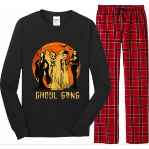 Goth Queens Halloween Ghoul Gang Horror Bride Frankenstein Long Sleeve Pajama Set