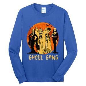 Goth Queens Halloween Ghoul Gang Horror Bride Frankenstein Tall Long Sleeve T-Shirt