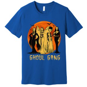 Goth Queens Halloween Ghoul Gang Horror Bride Frankenstein Premium T-Shirt