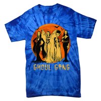 Goth Queens Halloween Ghoul Gang Horror Bride Frankenstein Tie-Dye T-Shirt