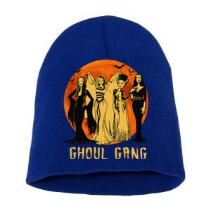 Goth Queens Halloween Ghoul Gang Horror Bride Frankenstein Short Acrylic Beanie