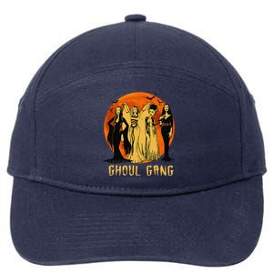 Goth Queens Halloween Ghoul Gang Horror Bride Frankenstein 7-Panel Snapback Hat