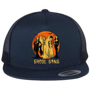 Goth Queens Halloween Ghoul Gang Horror Bride Frankenstein Flat Bill Trucker Hat