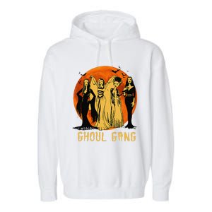 Goth Queens Halloween Ghoul Gang Horror Bride Frankenstein Garment-Dyed Fleece Hoodie