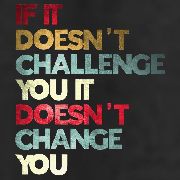 Gym Quote If It DoesnT Challenge You Fitness Motivation 7 Panel Mesh Trucker Snapback Hat