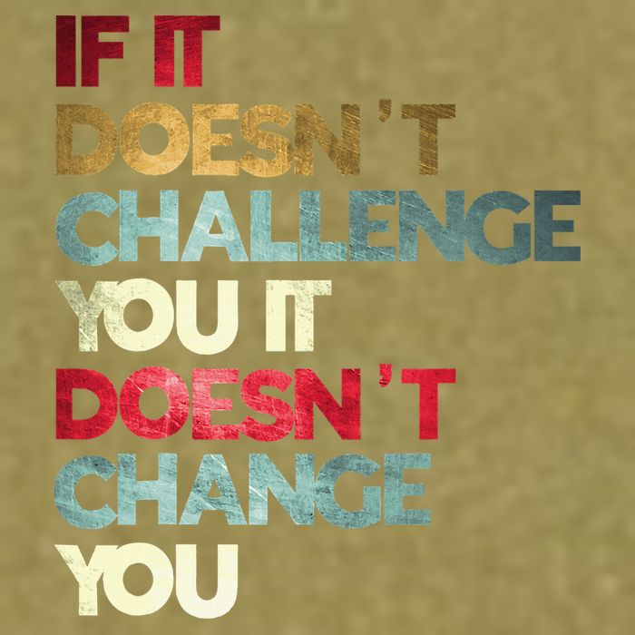 Gym Quote If It DoesnT Challenge You Fitness Motivation Garment-Dyed Women's Muscle Tee