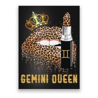 Gemini Queen Leopard Lips Gemini Poster