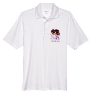 Gemini Queen Sweet As Candy Birthday Gift For Black Women Men's Origin Performance Pique Polo