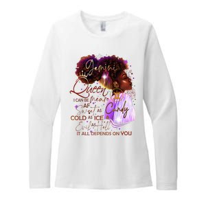 Gemini Queen Sweet As Candy Birthday Gift For Black Women Womens CVC Long Sleeve Shirt