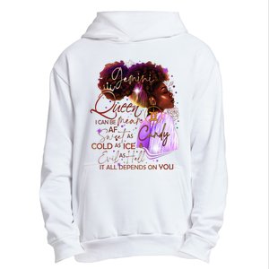 Gemini Queen Sweet As Candy Birthday Gift For Black Women Urban Pullover Hoodie