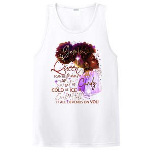 Gemini Queen Sweet As Candy Birthday Gift For Black Women PosiCharge Competitor Tank