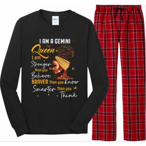 Gemini Queen Sweet As Candy Birthday Gift For Women Long Sleeve Pajama Set