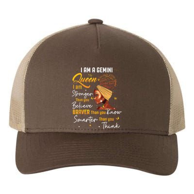 Gemini Queen Sweet As Candy Birthday Gift For Women Yupoong Adult 5-Panel Trucker Hat