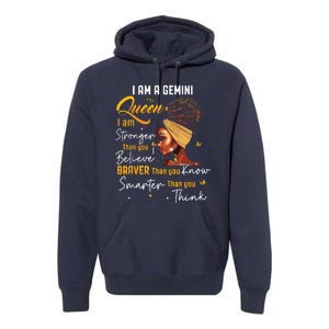 Gemini Queen Sweet As Candy Birthday Gift For Women Premium Hoodie