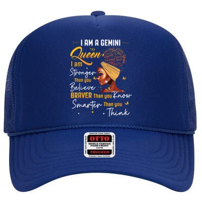 Gemini Queen Sweet As Candy Birthday Gift For Women High Crown Mesh Back Trucker Hat