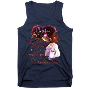 Gemini Queen Sweet As Candy Birthday Gift For Black Women Tank Top