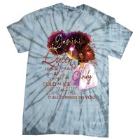 Gemini Queen Sweet As Candy Birthday Gift For Black Women Tie-Dye T-Shirt