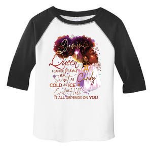 Gemini Queen Sweet As Candy Birthday Gift For Black Women Toddler Fine Jersey T-Shirt