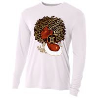 Gemini Queen Sweet As Candy Birthday Gift For Black wonen Cooling Performance Long Sleeve Crew