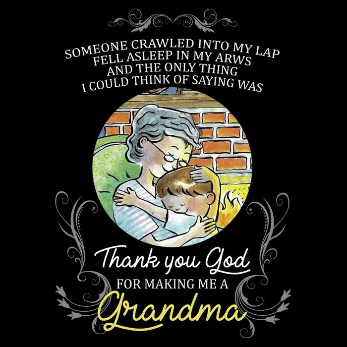 Grandma Quote Thank You God For Making Me A Grandma Impact Tech Backpack