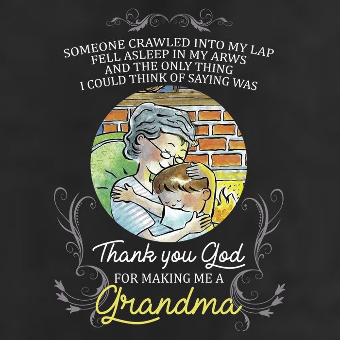 Grandma Quote Thank You God For Making Me A Grandma 11oz C Handle Ceramic Mug