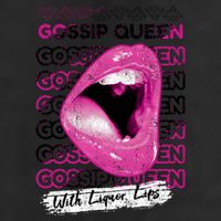 Gossip Queen With Liquor Lips Cool Comfort Performance Bucket Hat