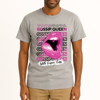 Gossip Queen With Liquor Lips Tall T-Shirt
