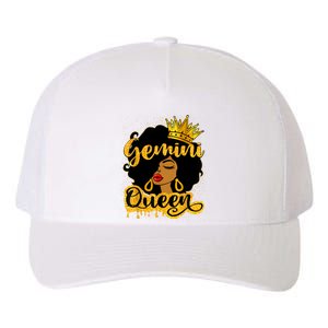 Gemini Queen Zodiac Sign Birthday Girl Afro Black Woman Yupoong Adult 5-Panel Trucker Hat