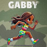 Gabby Running 200 Meter Legacy Tie Dye Trucker Hat