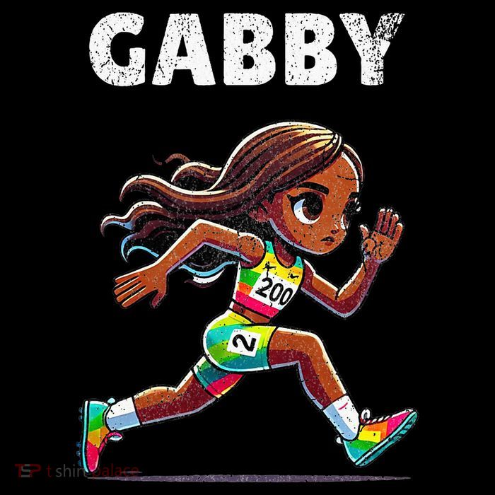 Gabby Running 200 Meter Button