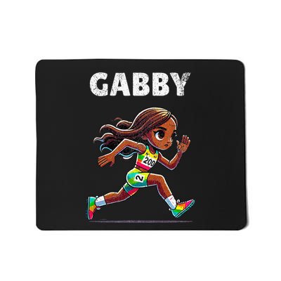 Gabby Running 200 Meter Mousepad