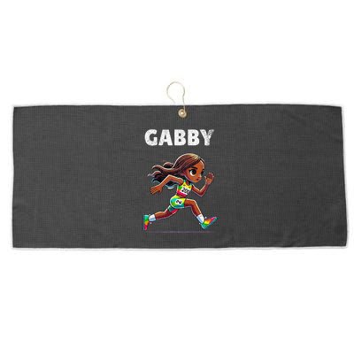 Gabby Running 200 Meter Large Microfiber Waffle Golf Towel