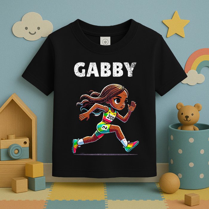 Gabby Running 200 Meter Toddler T-Shirt